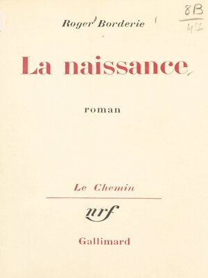cover image of La naissance
